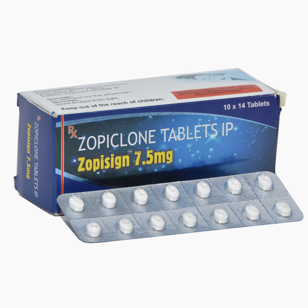 Zopiclone 7.5mg Tablet